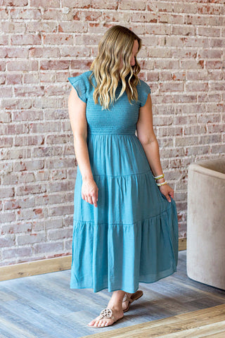 Anastasia Dress - Teal