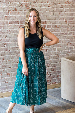 Mya Skirt - Hunter Green (Small-XL)