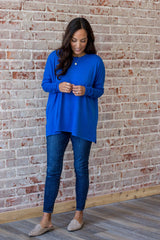 Ally Sweater - Cobalt Blue