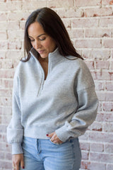 Pippa Pullover - Heather Gray