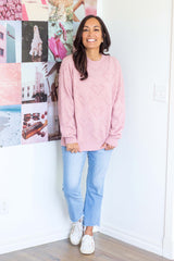 Amora Sweater - Soft Pink